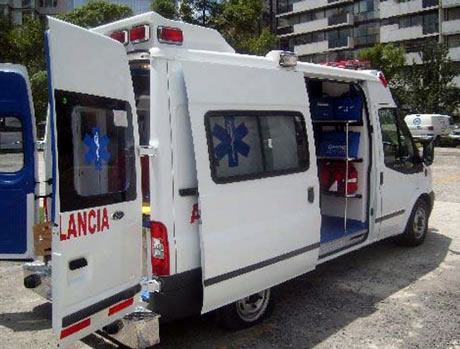 Ambulancia Vista Exterior